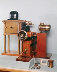 Replica of the zoopraxiscope designed by Eadweard Muybridge, 1880